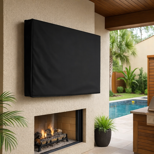 Capa Impermeável para TV Proteção Chuva e Poeira