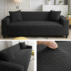 Capa Sofá Retrátil Semi Impermeável - Tecido Jacquard