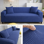 Capa Sofá Retrátil Semi Impermeável - Tecido Jacquard