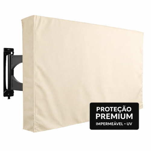 Capa Impermeável para TV Proteção Chuva e Poeira