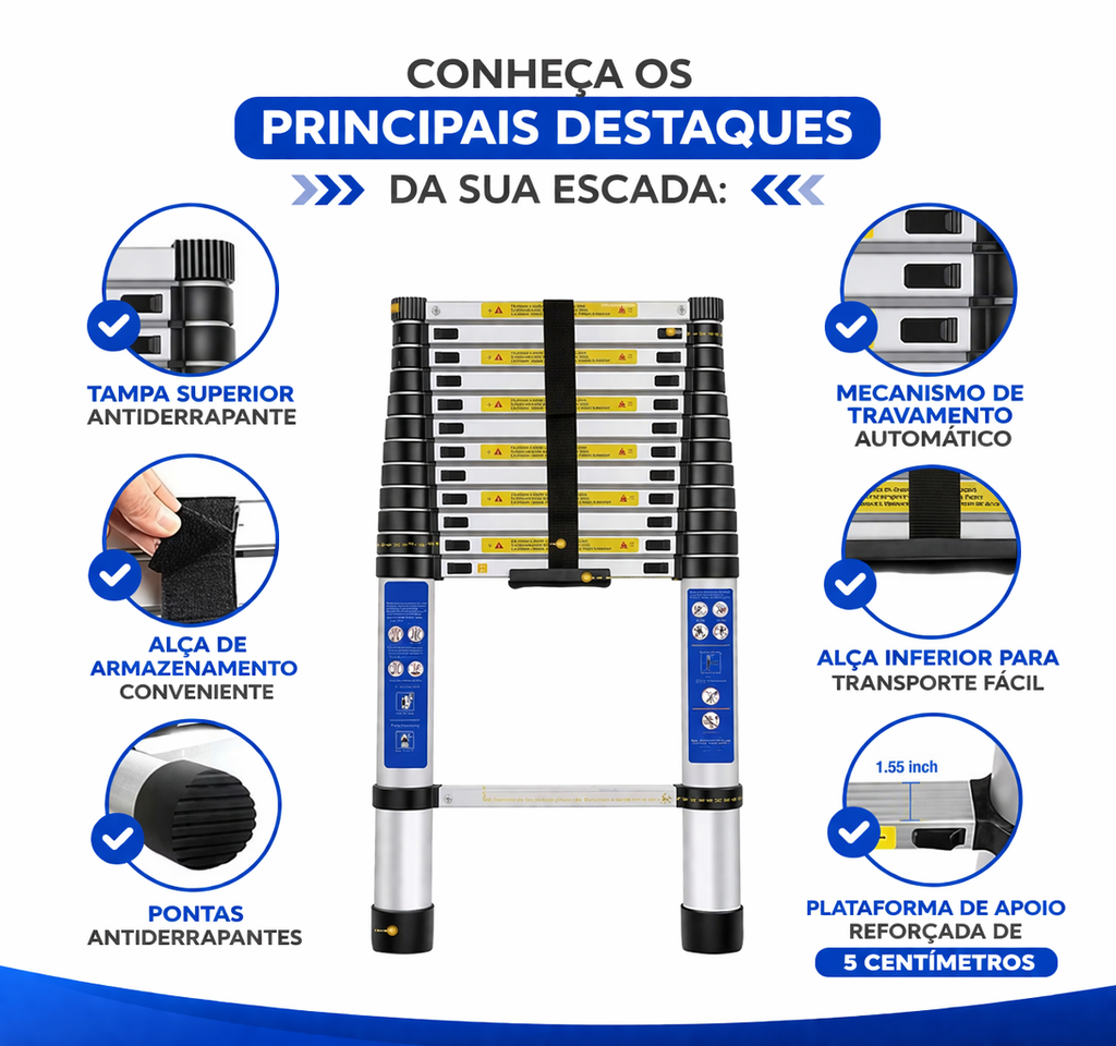 Escada Telescópica