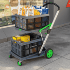 Carrinho de Compras Dobrável e Portátil