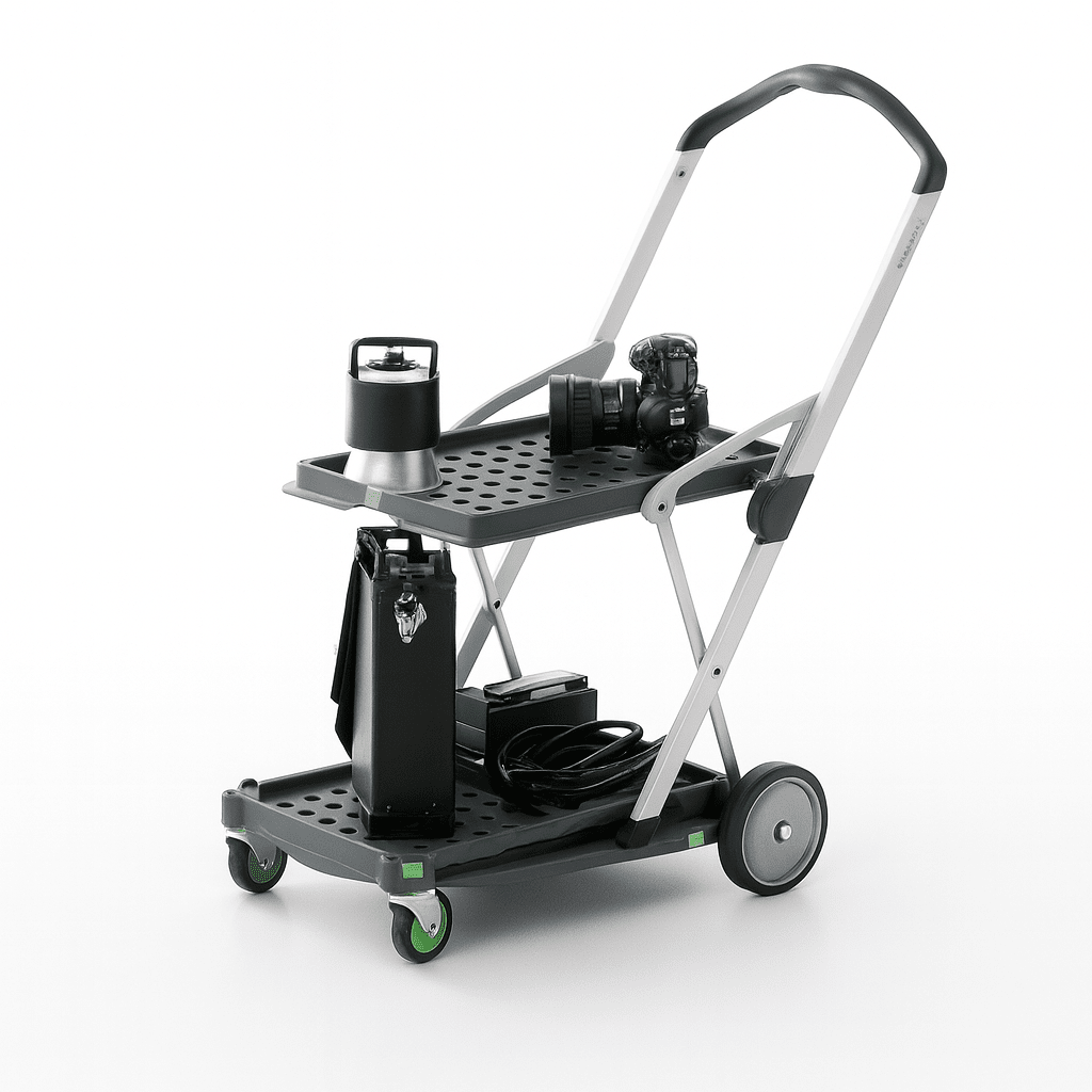 Carrinho de Compras Dobrável e Portátil