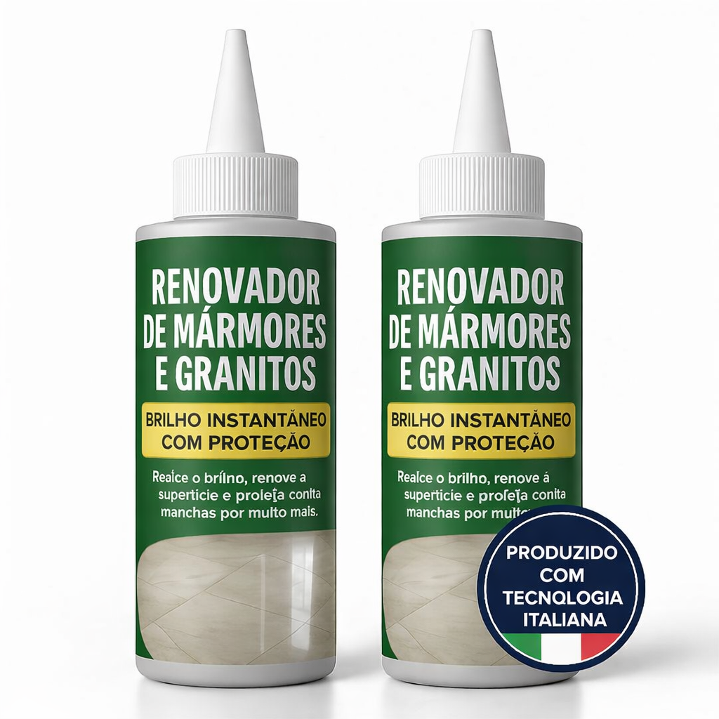 Kit Renovador e Protetor de Mármore Granito e Porcelanato